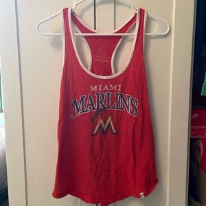 Miami Marlins Racer Back Tank